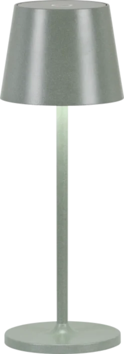 Mai LED oppladbar utelampe bord IP65 29cm grønn