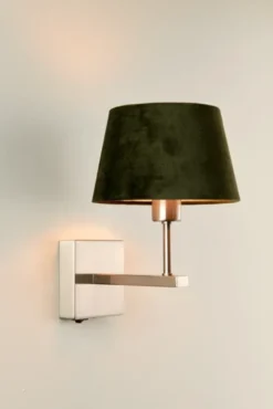 Mango vegglampe 20cm stål