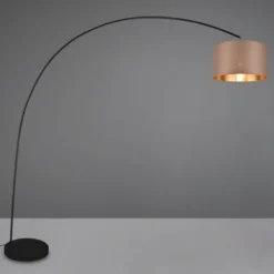 Mansur gulvlampe 210cm sort