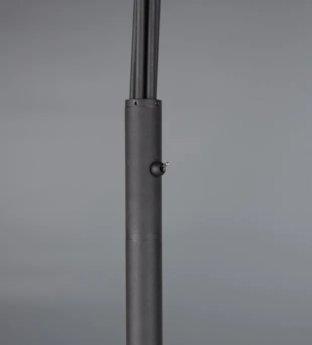Marley gulvlampe 5lys 200cm sort