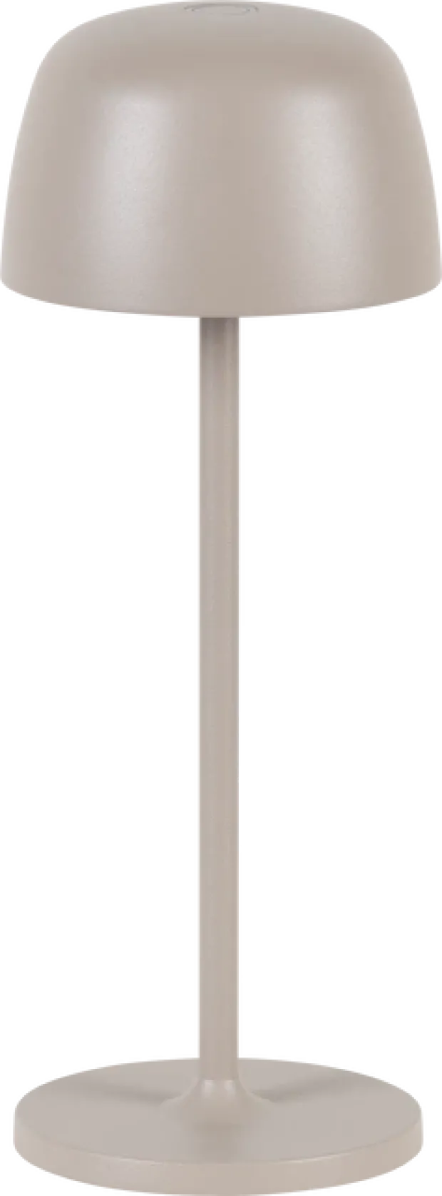 Mars LED oppladbar utelampe bord IP65 28cm beige