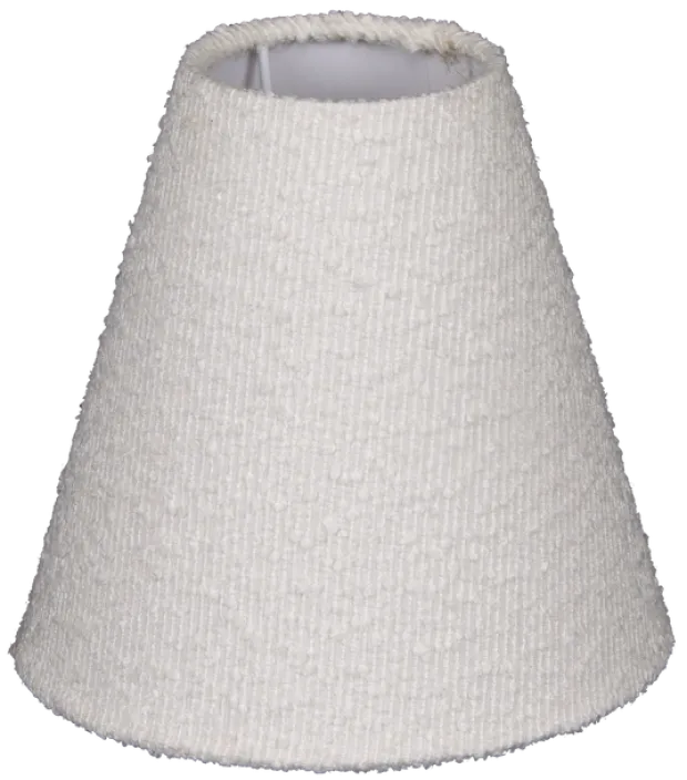 Max Boucle skjerm kipp 19cm hvit