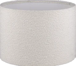 Max Boucle skjerm rund 35cm hvit