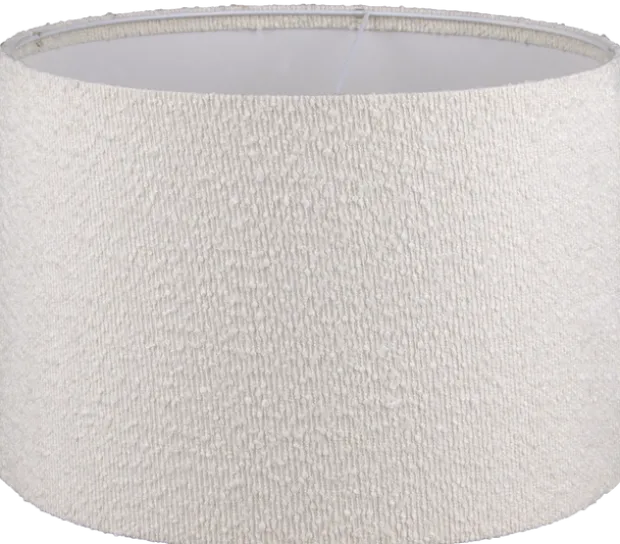 Max Boucle skjerm rund 35cm hvit