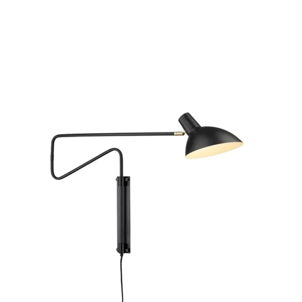 Metropole Deluxe Small vegglampe 36cm sort
