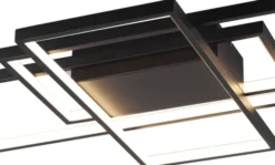 Middletown LED plafond taklampe 100cm sort