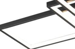 Middletown LED plafond taklampe 100cm sort