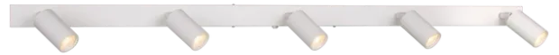 Mino skinne 5lys 100cm hvit