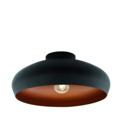 Mogano plafond taklampe 40cm sort
