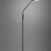 Monza LED leselampe gulv 145cm sort