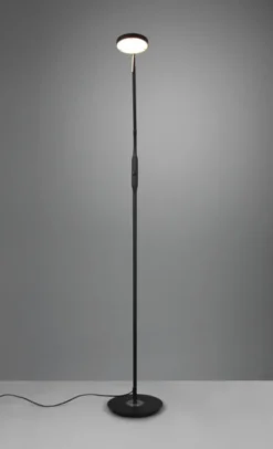 Monza LED leselampe gulv 145cm sort