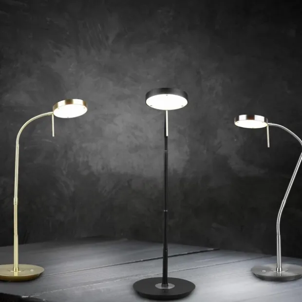 Monza LED skrivebordslampe 57cm sort