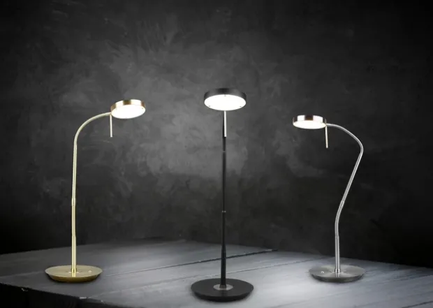 Monza LED skrivebordslampe 57cm sort