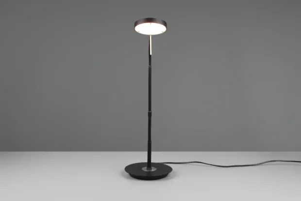Monza LED skrivebordslampe 57cm sort