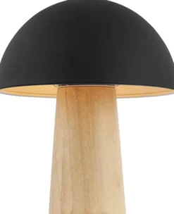 Mushroom bordlampe 24cm natur