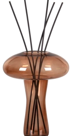 Mushroom vase og duftpinner 31cm brun