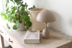 Mycena bordlampe 30cm beige