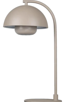 Myla LED oppladbar bordlampe 45cm beige