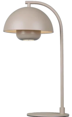 Myla LED oppladbar bordlampe 45cm beige