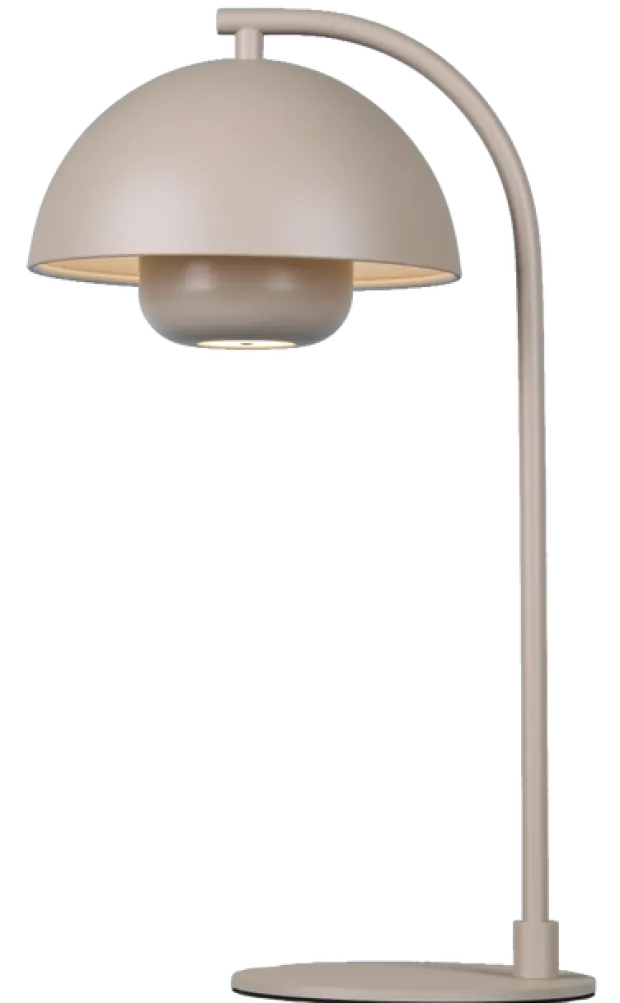 Myla LED oppladbar bordlampe 45cm beige