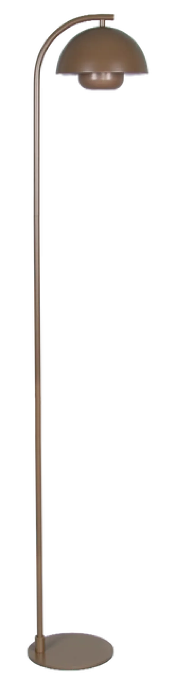 Myla LED oppladbar gulvlampe 145cm brun