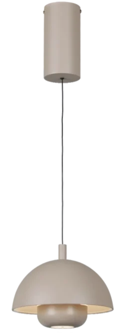 Myla LED oppladbar pendel 20cm beige