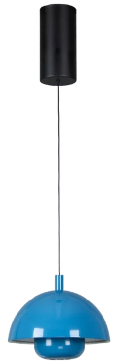 Myla LED oppladbar pendel 20cm blå