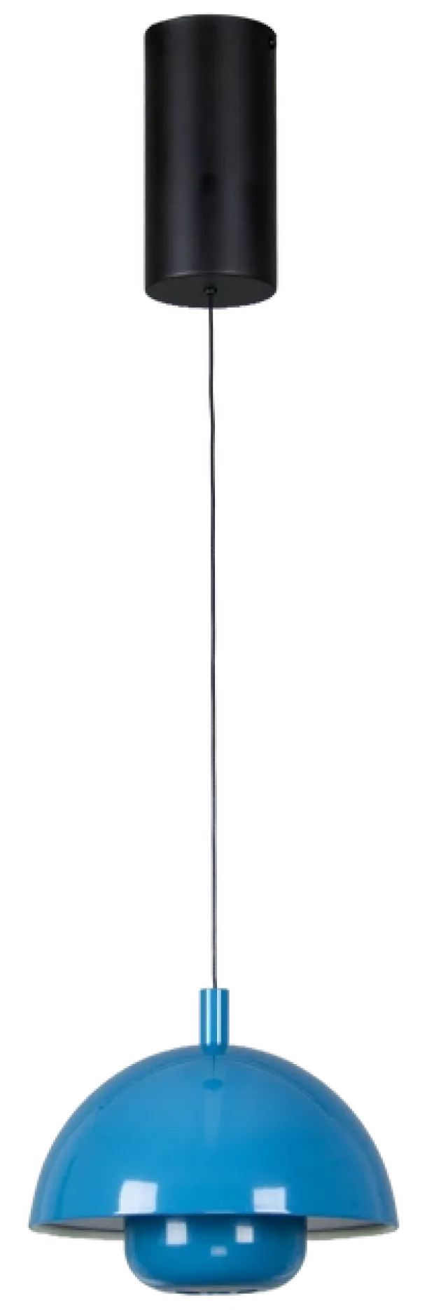 Myla LED oppladbar pendel 20cm blå