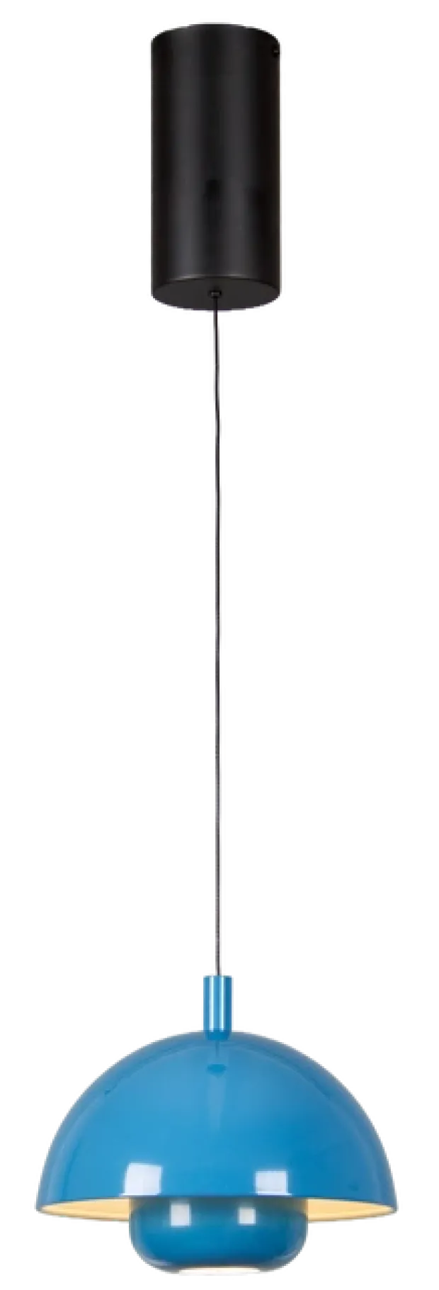 Myla LED oppladbar pendel 20cm blå