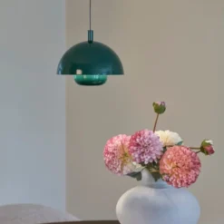 Myla LED oppladbar pendel 20cm grønn
