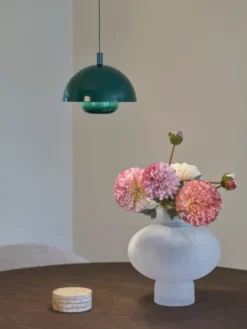 Myla LED oppladbar pendel 20cm grønn