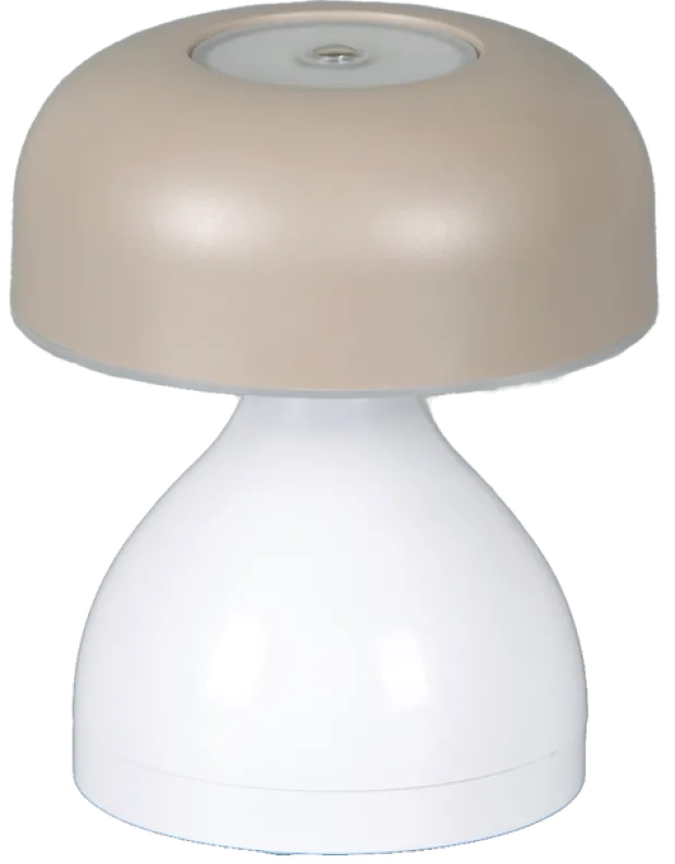 Myla Mini LED oppladbar bordlampe 12cm beige