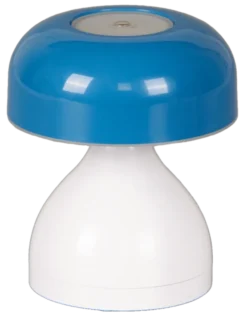Myla Mini LED oppladbar bordlampe 12cm blå