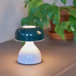 Myla Mini LED oppladbar bordlampe 12cm grønn