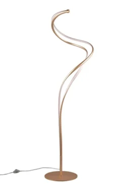 Nala LED gulvlampe 160cm messing