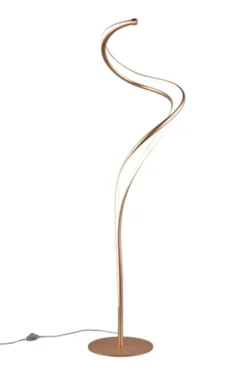Nala LED gulvlampe 160cm messing