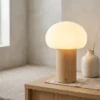 Nara LED oppladbar bordlampe 26cm natur