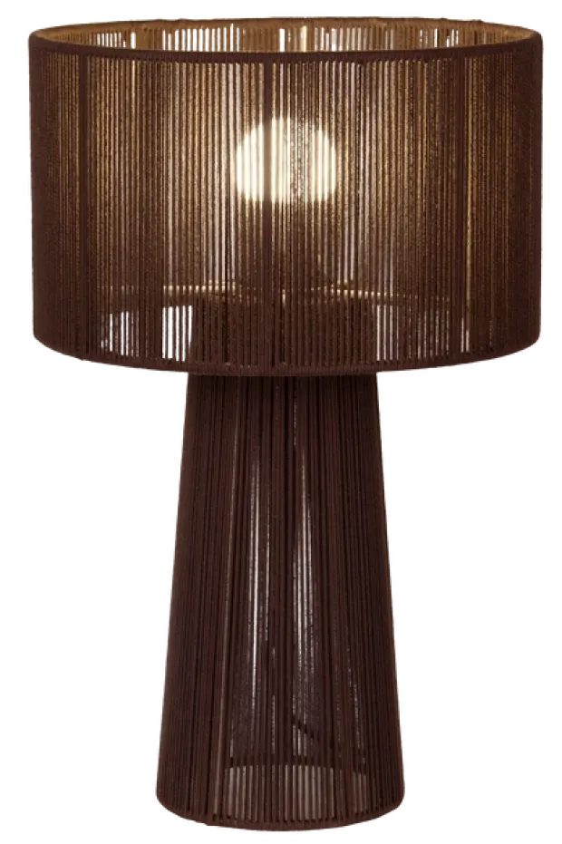 Naya bordlampe 46cm brun
