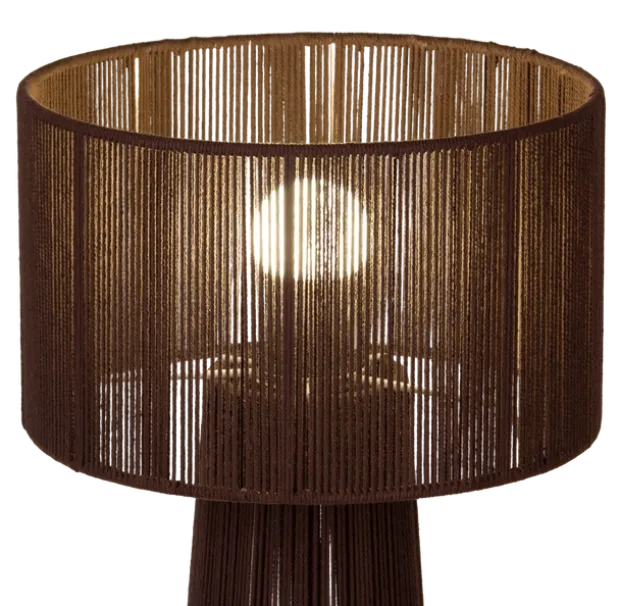 Naya bordlampe 46cm brun