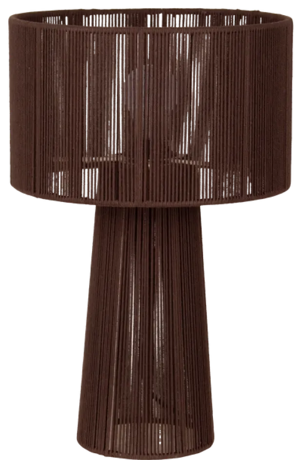 Naya bordlampe 46cm brun