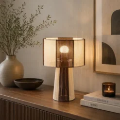 Naya bordlampe 46cm stripet