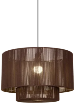 Naya taklampe 50cm brun