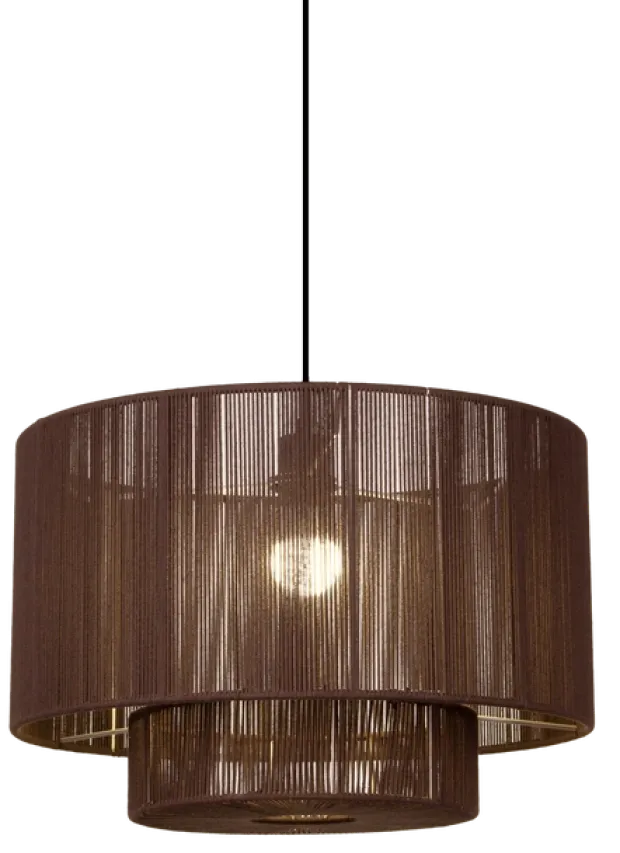 Naya taklampe 50cm brun