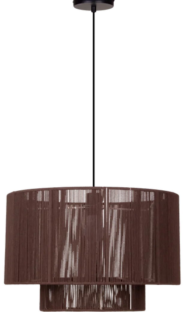 Naya taklampe 50cm brun