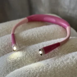 Neck Light LED oppladbar leselampe rosa