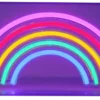 Neon Rainbow bordlampe flerfarget
