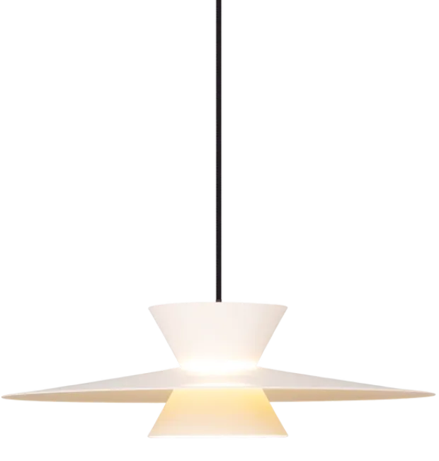 Nomi LED taklampe 45cm beige