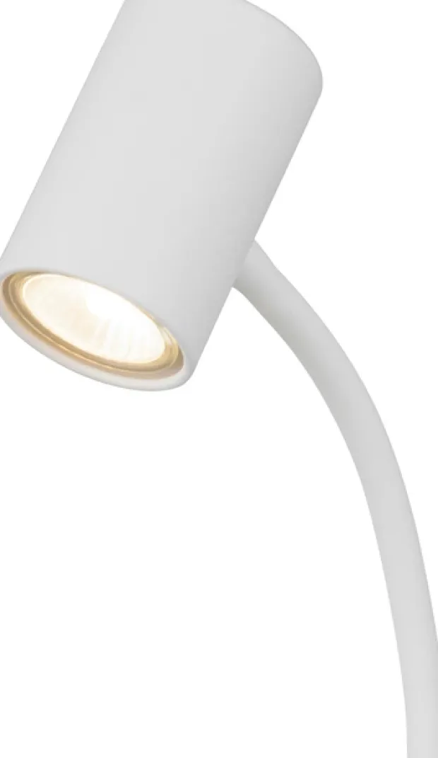 Noor II Flex skrivebordslampe 45cm hvit