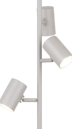 Noor II leselampe gulv 3lys 135cm beige