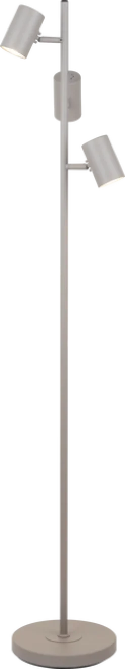 Noor II leselampe gulv 3lys 135cm beige
